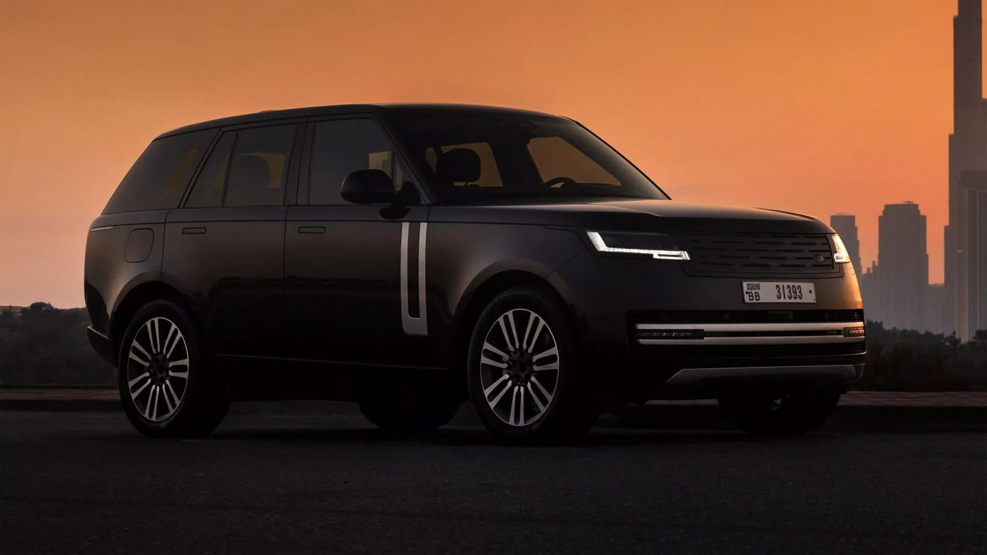 Range Rover Electric prototype