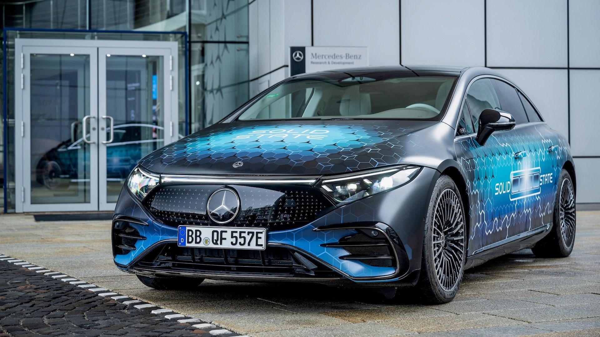 Mercedes-Benz EQS solid-state battery prototype