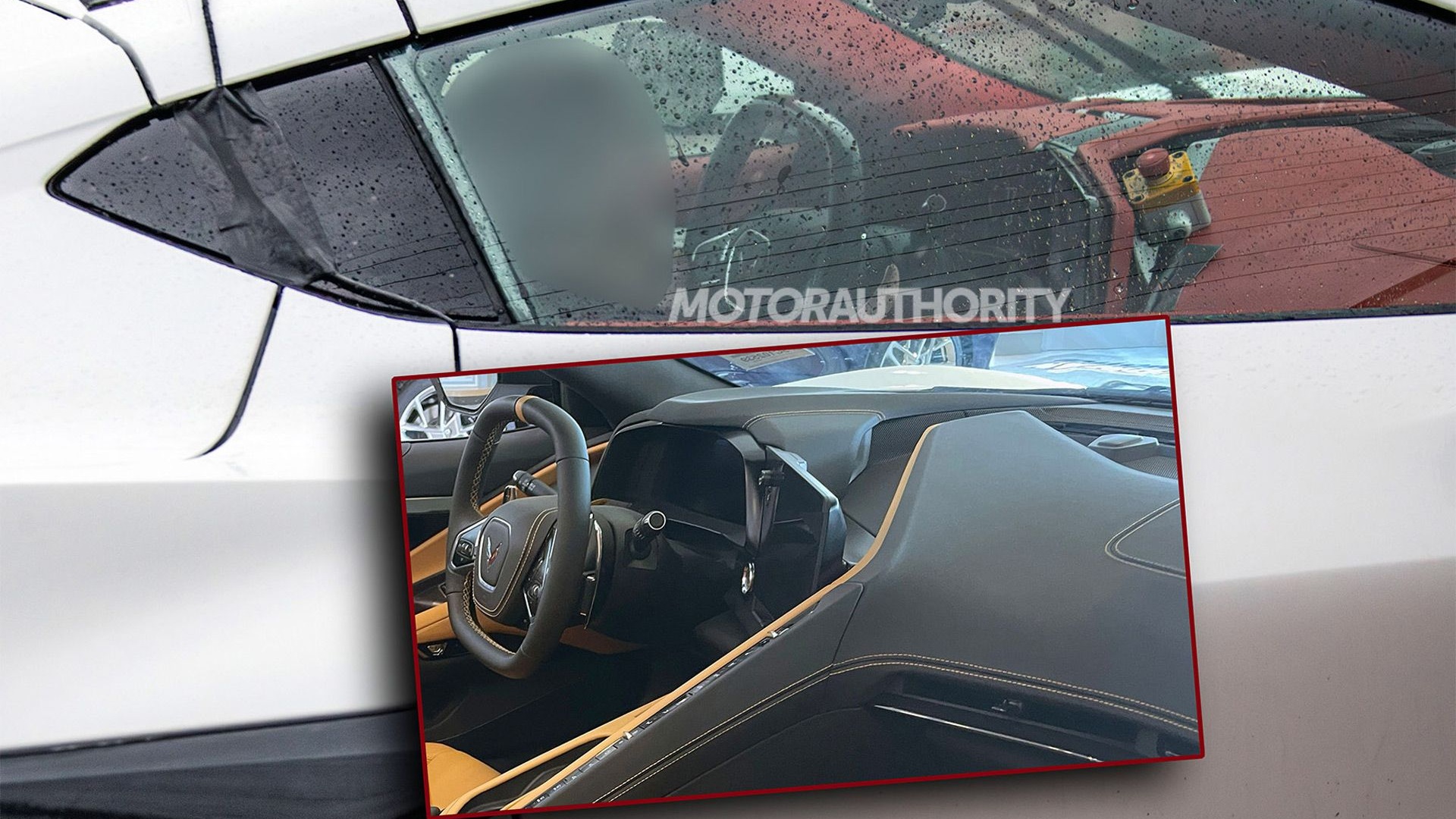 2026 chevrolet corvette spied with new interior