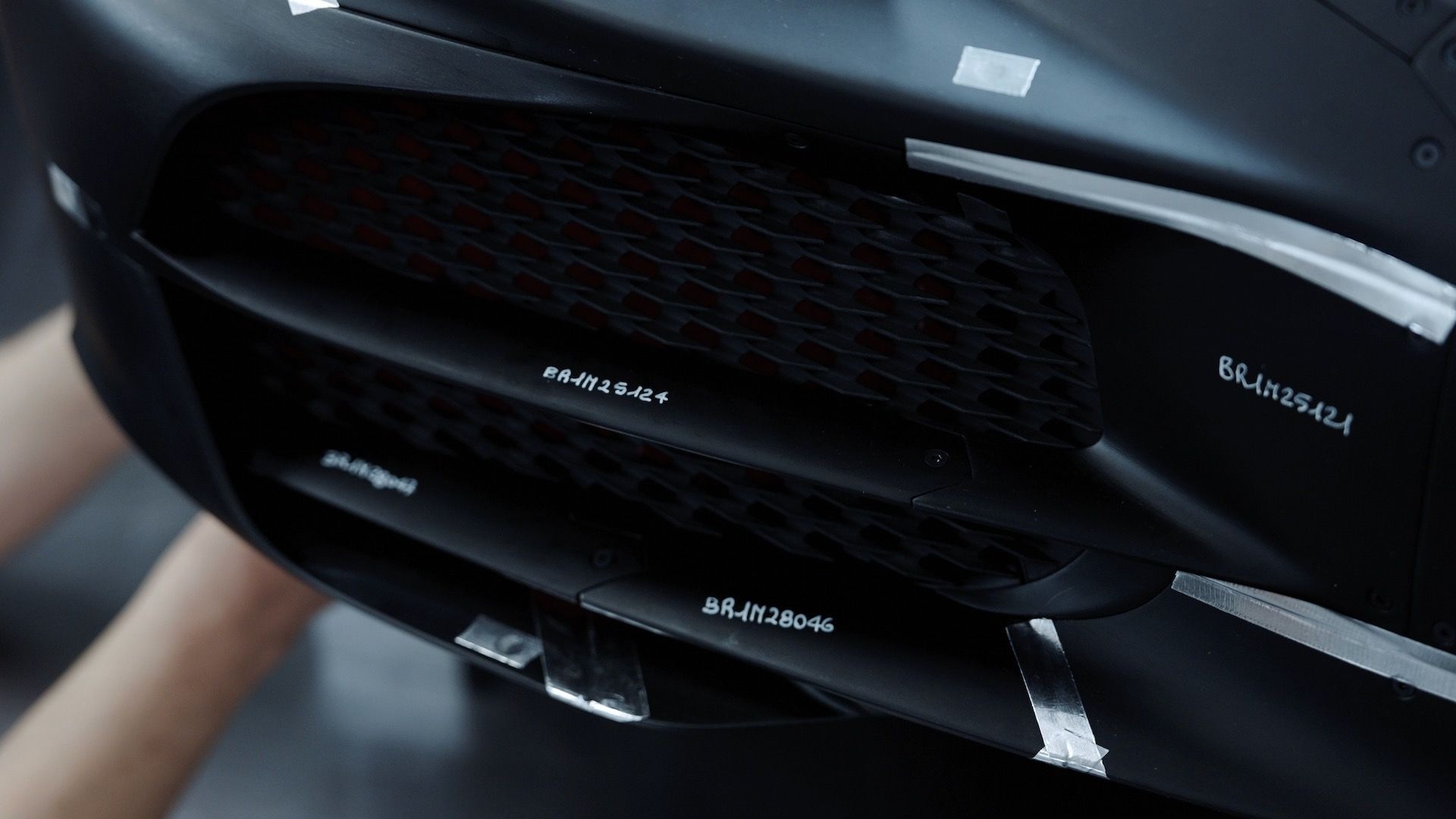 Bugatti Tourbillon aerodynamic testing