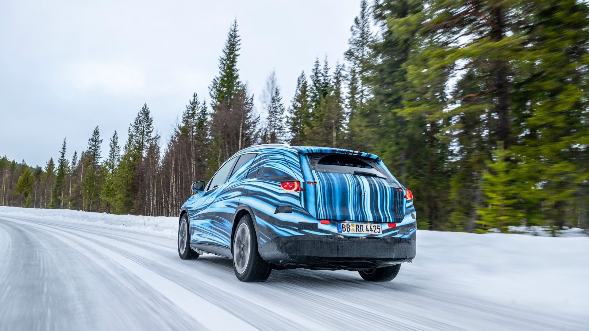 Mercedes-Benz GLC with EQ Technology prototype