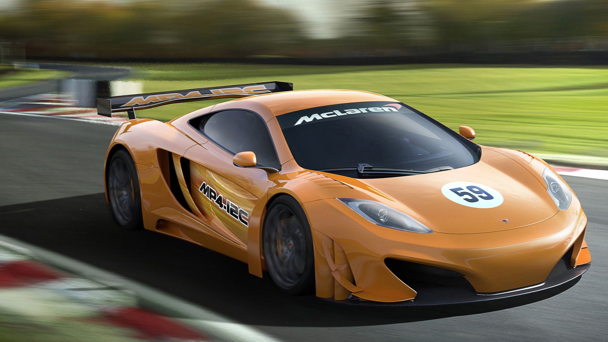 mclaren 12c gt3