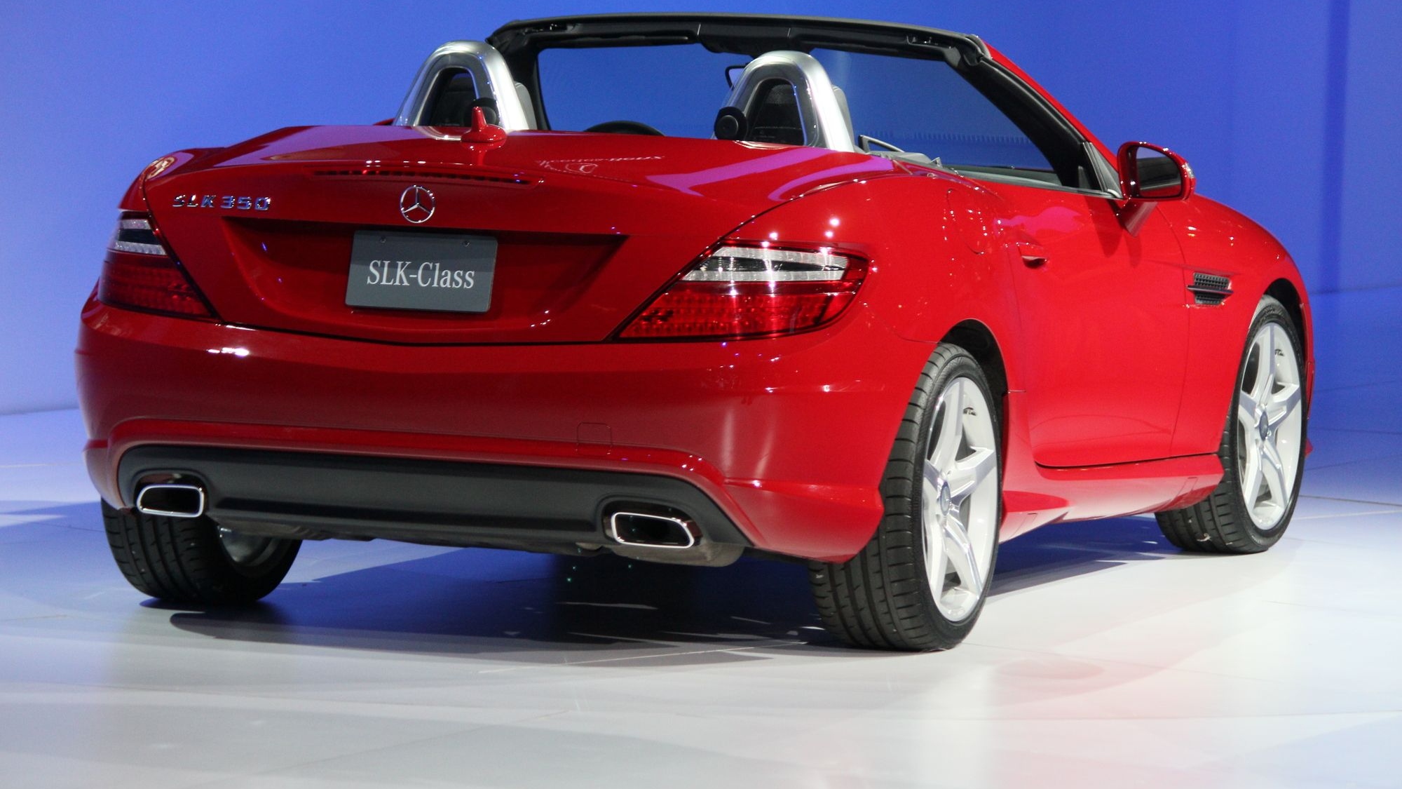 2012 Mercedes-Benz SLK 350 live photos