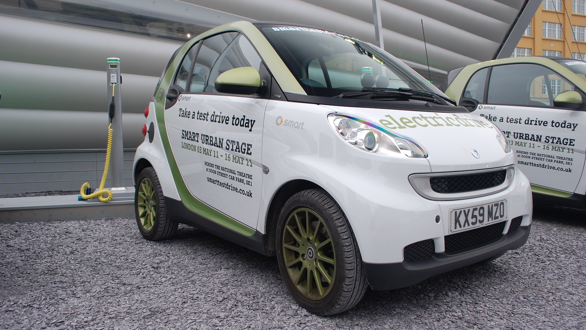 Smart ForTwo Electric Drive at Urban Stage, London
