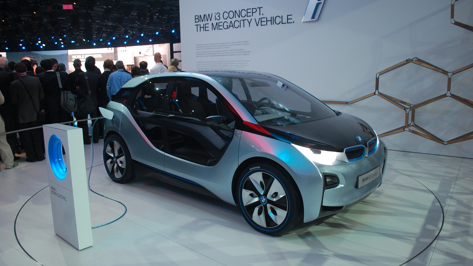 2014 BMW i3 concept live photos, 2011 Frankfurt Auto Show