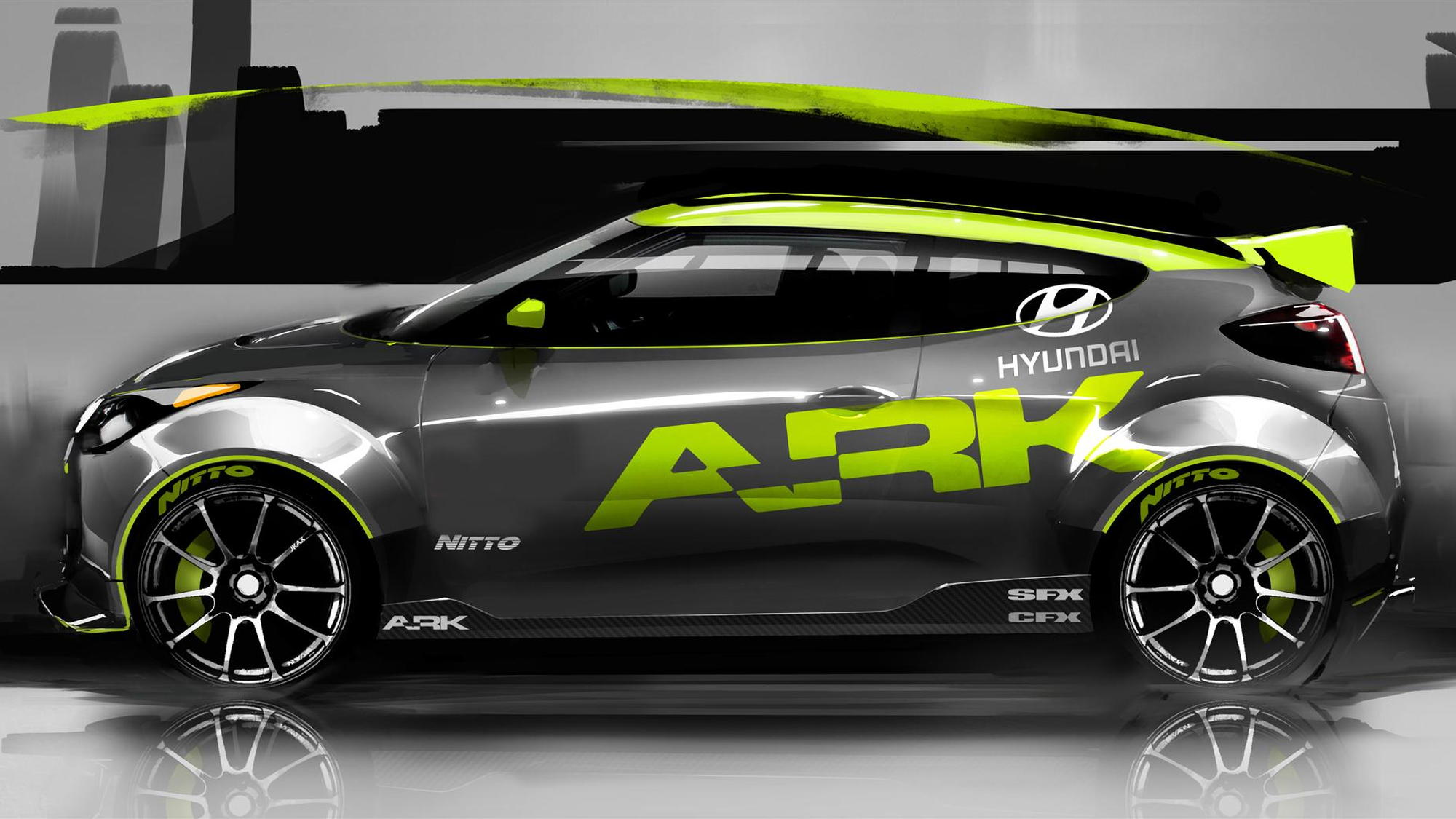 2012 Hyundai Veloster by ARK Performance