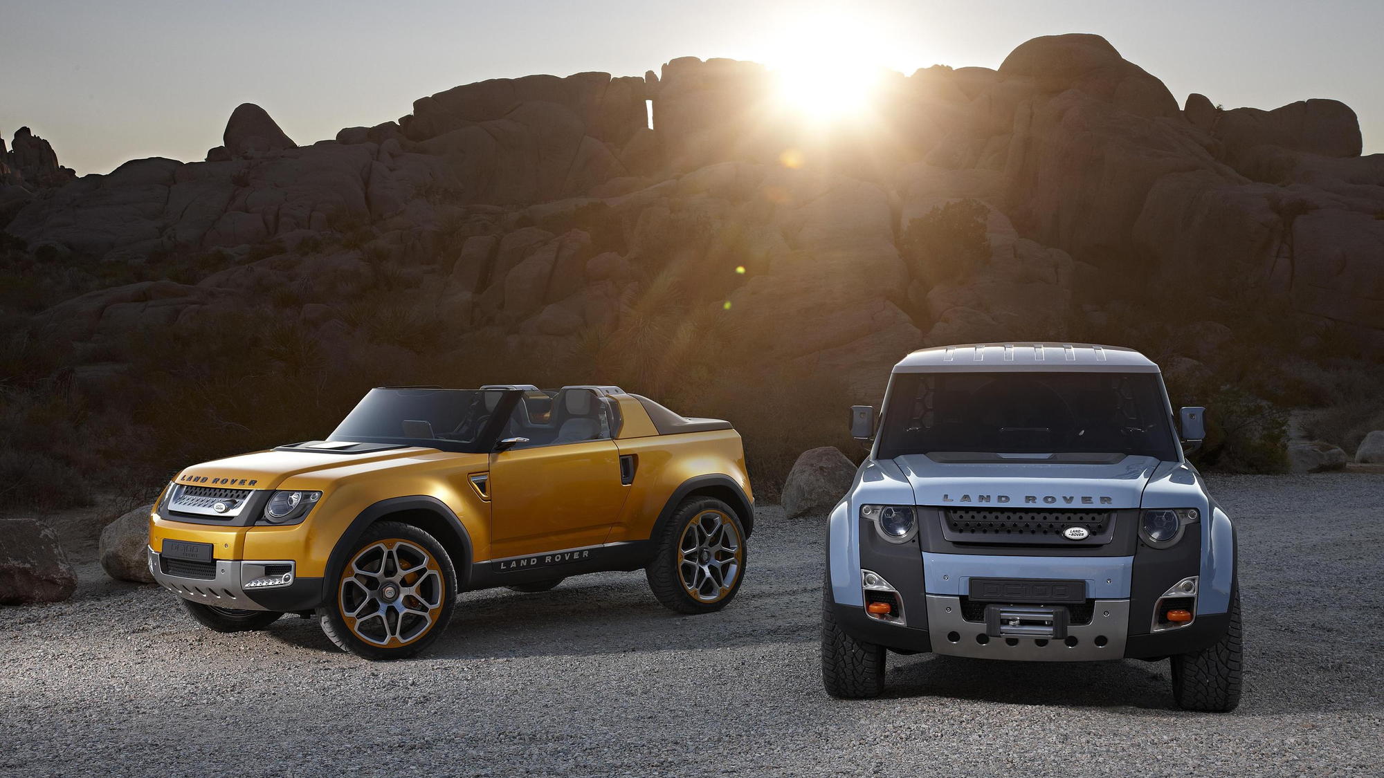 Land Rover's DC100 Sport and DC100 concepts