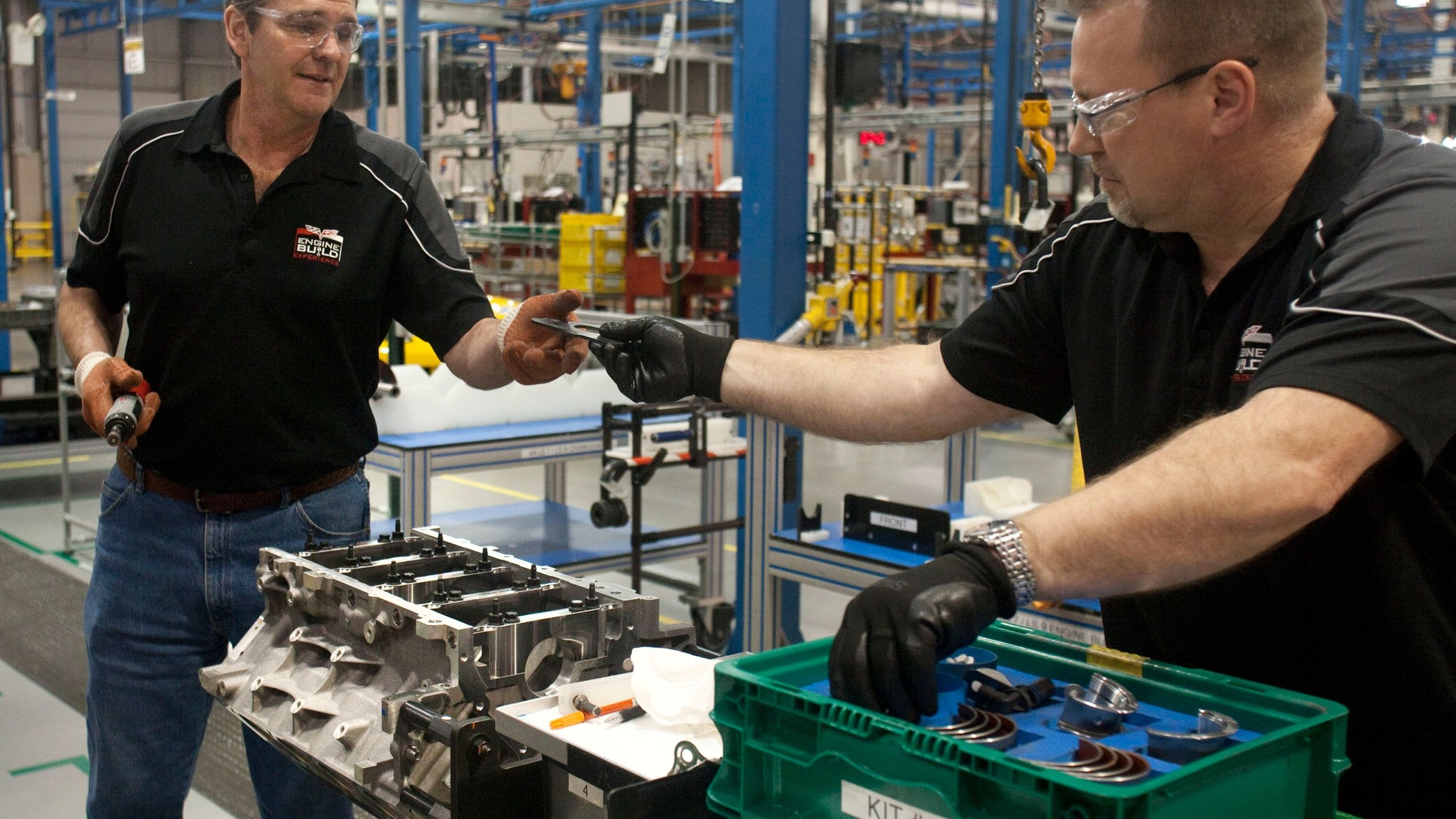 GM's 100-millionth small block being built