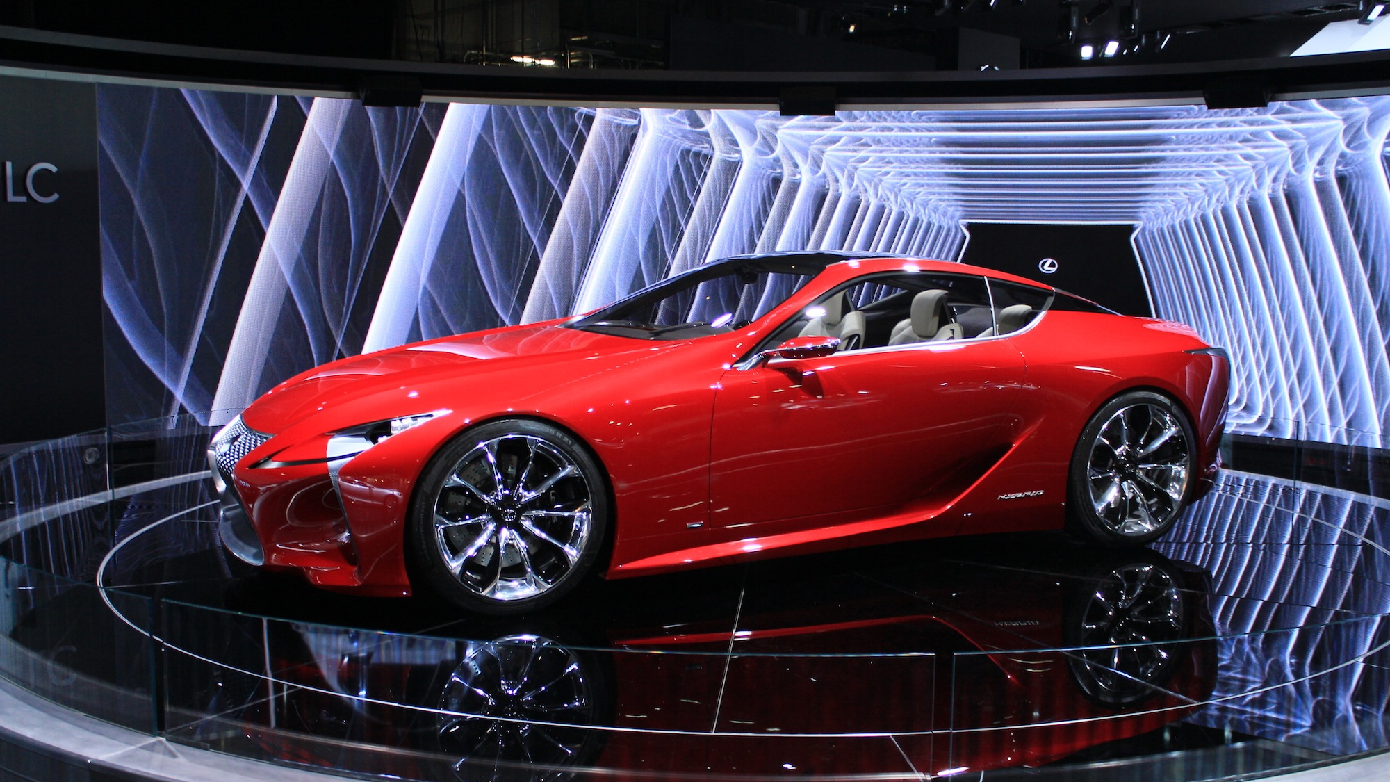 Lexus LF-LC Concept live photos, 2012 Detroit Auto Show