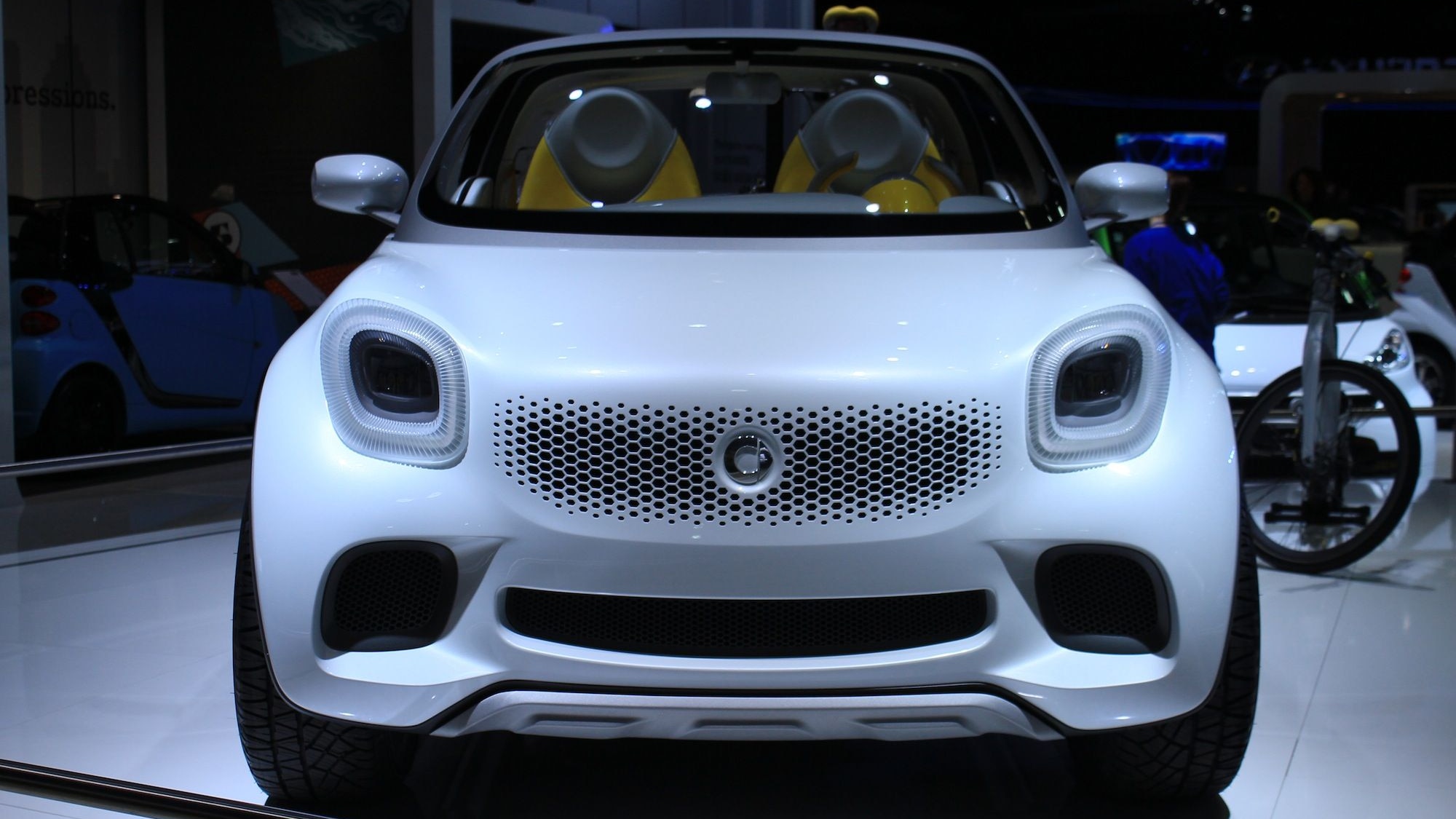 Smart For-Us pickup concept live photos, 2012 Detroit Auto Show
