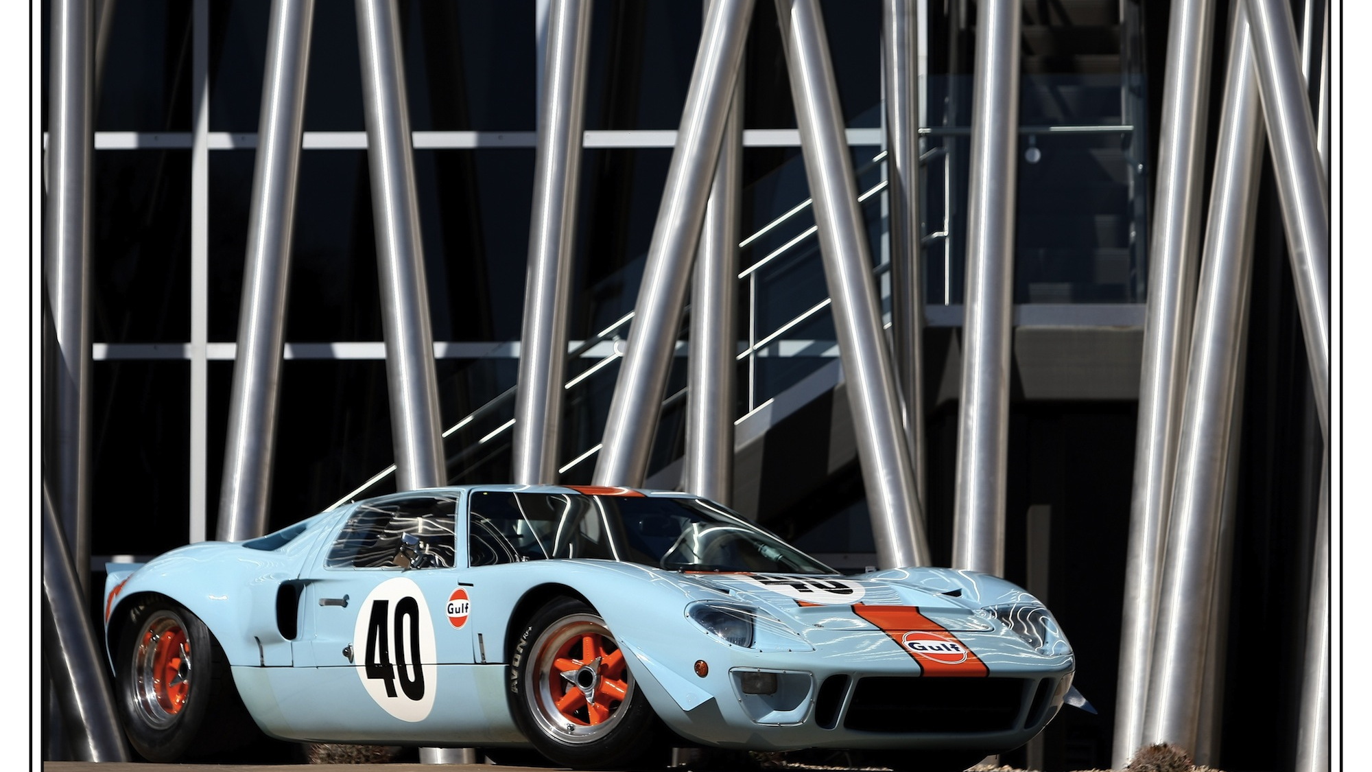 1968 Gulf/Mirage Lightweight Racing Car. Photo courtesy RM Auctions.