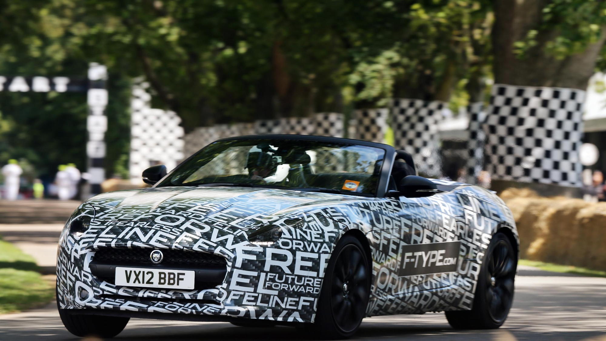 Jaguar F-Type at the Goodwood Festival of Speed