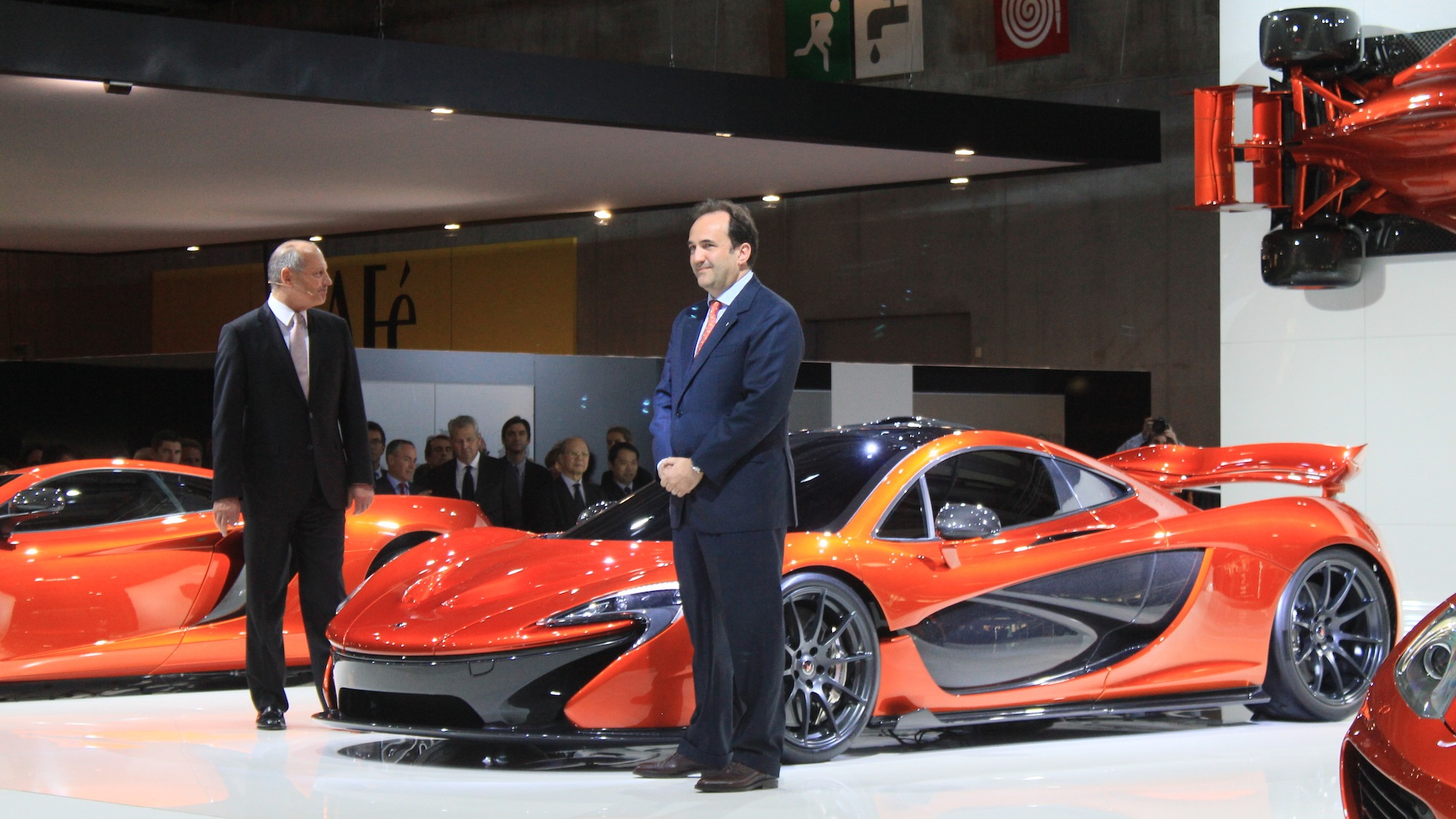 McLaren P1, 2012 Paris Auto Show