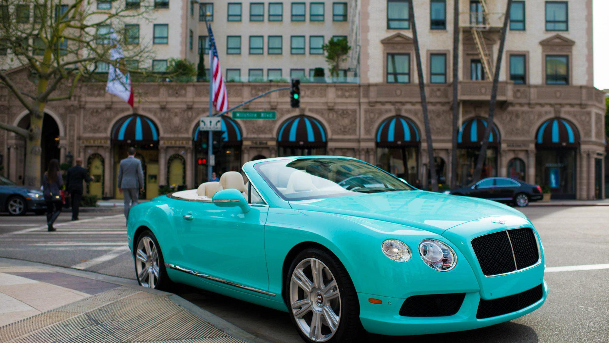 The Tiffany-inspired Bentley Continental GTC V8 - image: O'Gara Coach Company