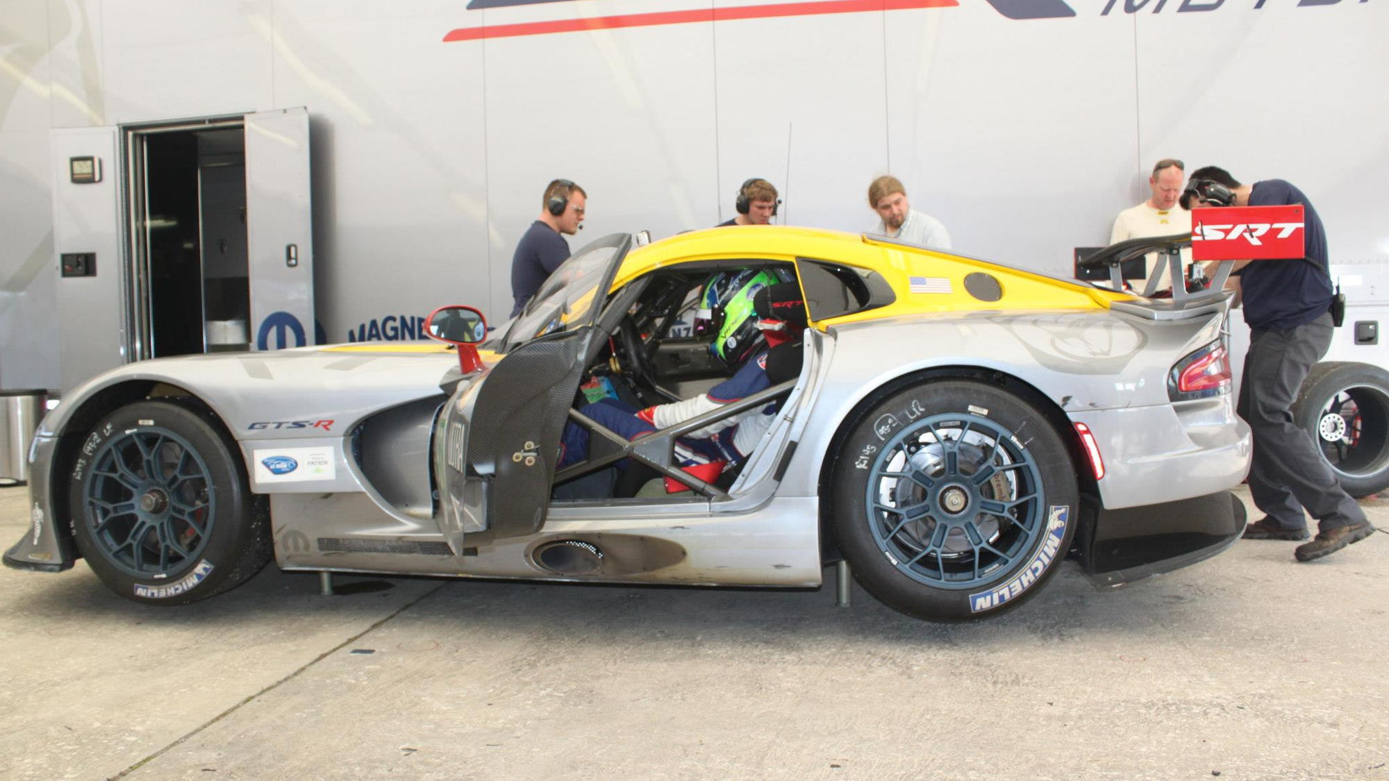 2013 SRT Viper GTS-R At Sebring winter test