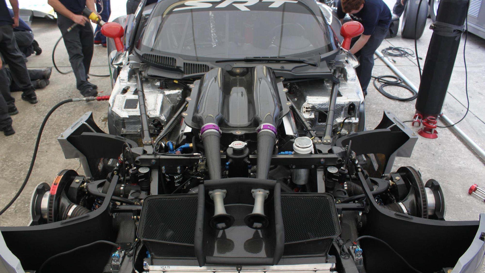 2013 SRT Viper GTS-R At Sebring winter test