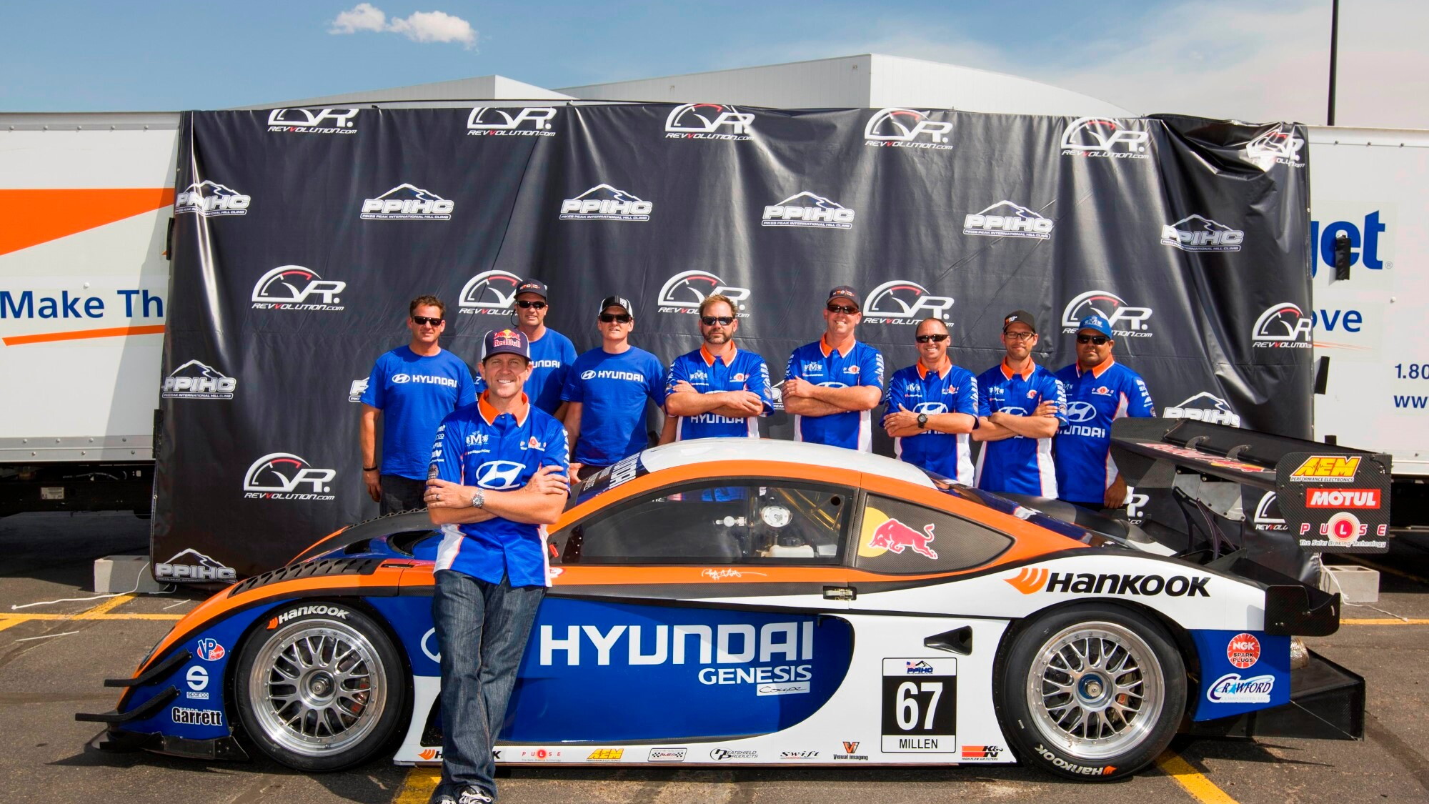Rhys Millen Racing / Hyundai Motorsports PM580-T Pikes Peak race car