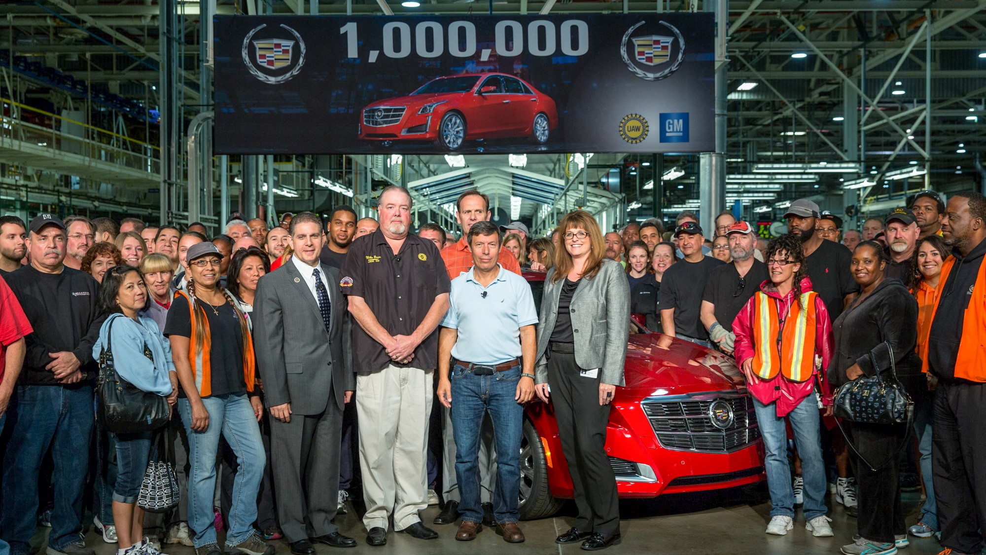 One-millionth Cadillac built is a 2014 CTS.