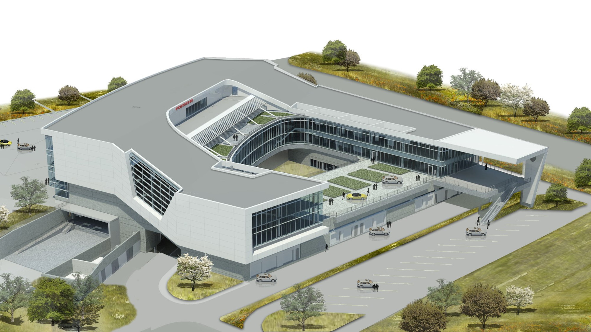 Porsche U.S. headquarters, expected completion by end of 2014