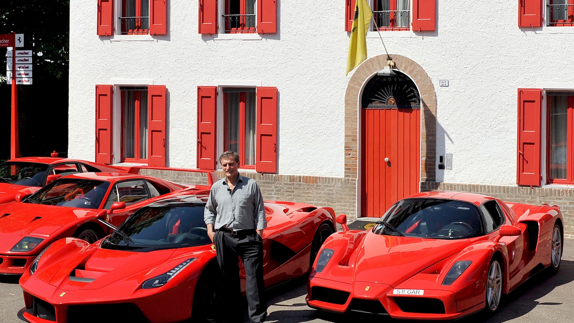 Jon Hunt takes ultimate Ferrari roadtrip to pick up new LaFerrari