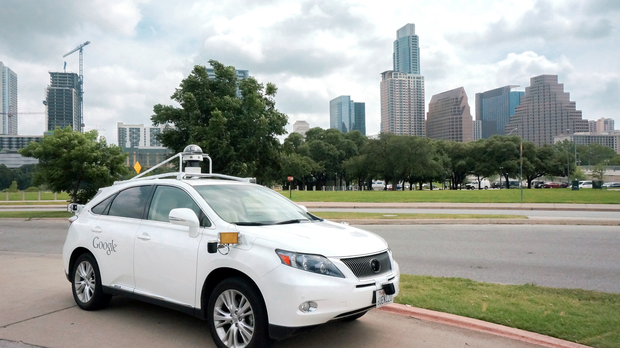 Google's autonomous Lexus RX450h