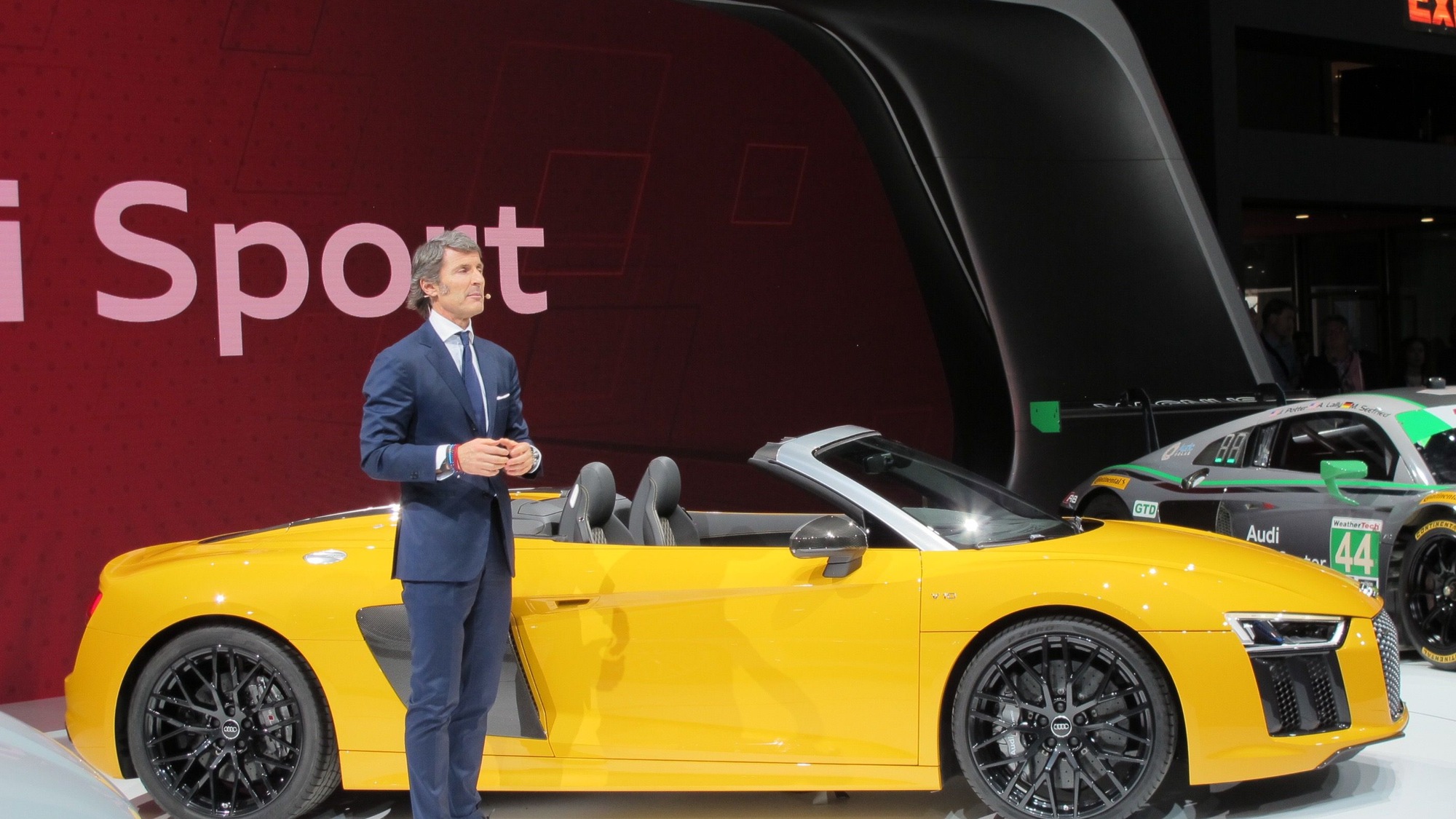 2017 Audi R8 V10 Spyder, 2016 New York auto show