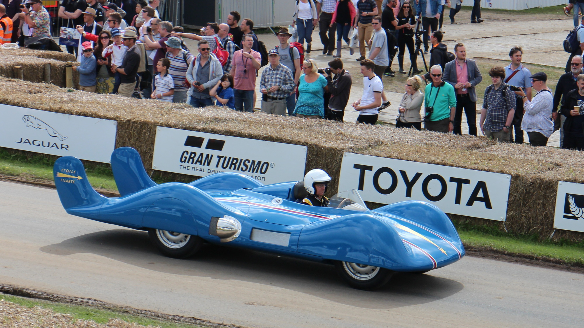 1956 Renault Etroile Filante turbine Land Speed Record contender at 2016 Goodwood Festival of Speed