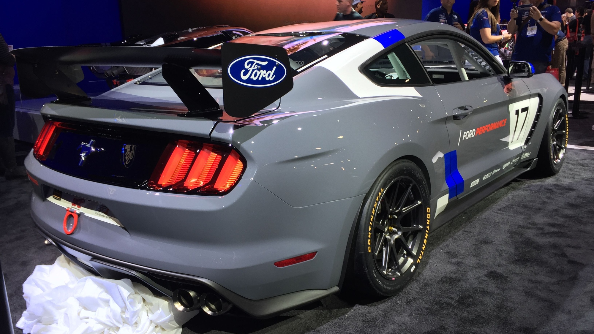 2017 Ford Mustang GT4 race car, 2016 SEMA show