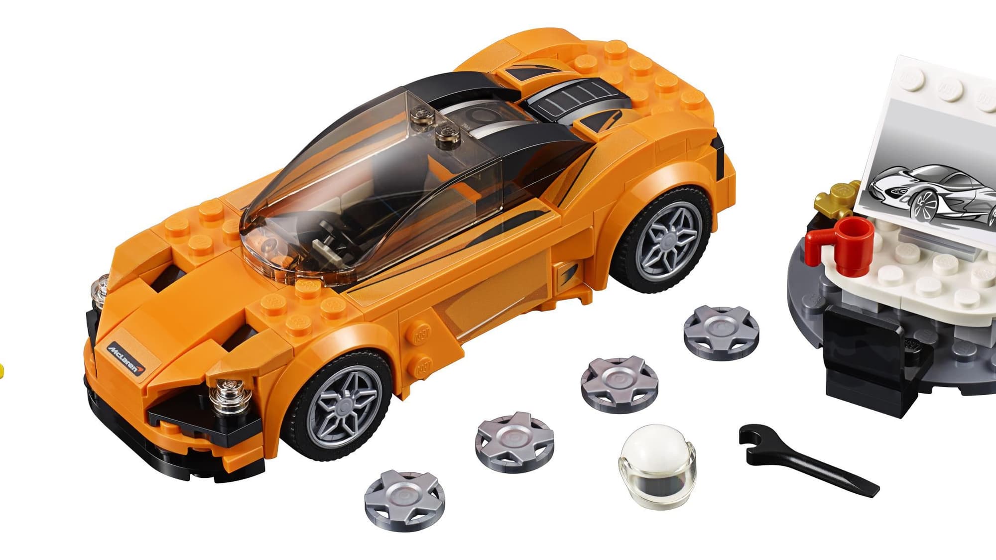 McLaren 720S in Lego form