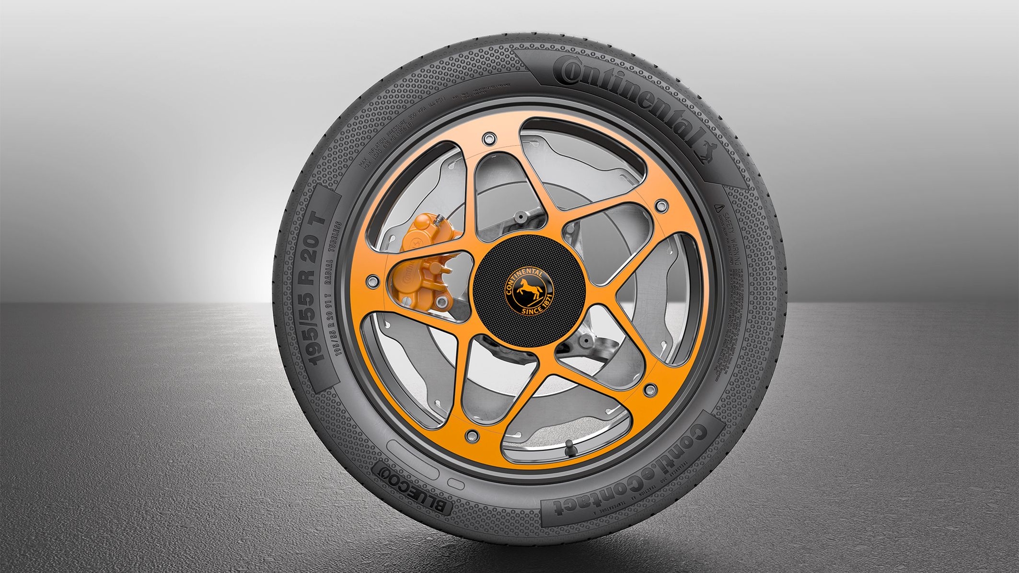 Continental wheel and brake concept