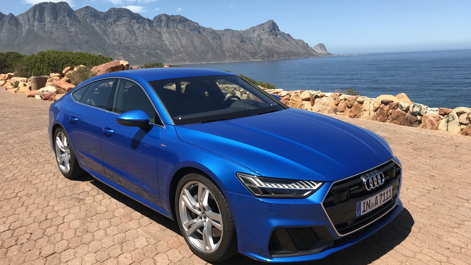 2019 Audi A7, January, 2018 media drive, Cape Town, South Africa