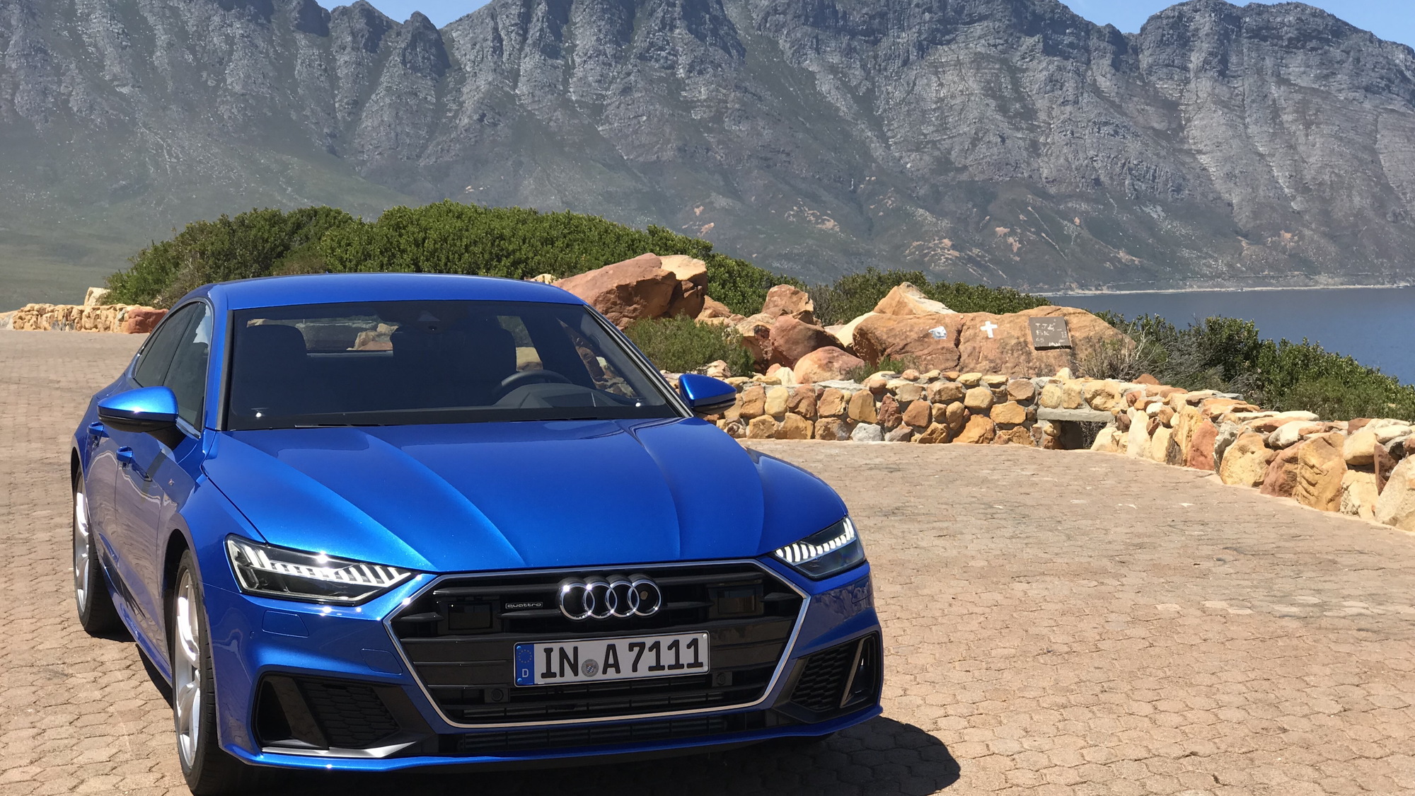 2019 Audi A7, January, 2018 media drive, Cape Town, South Africa