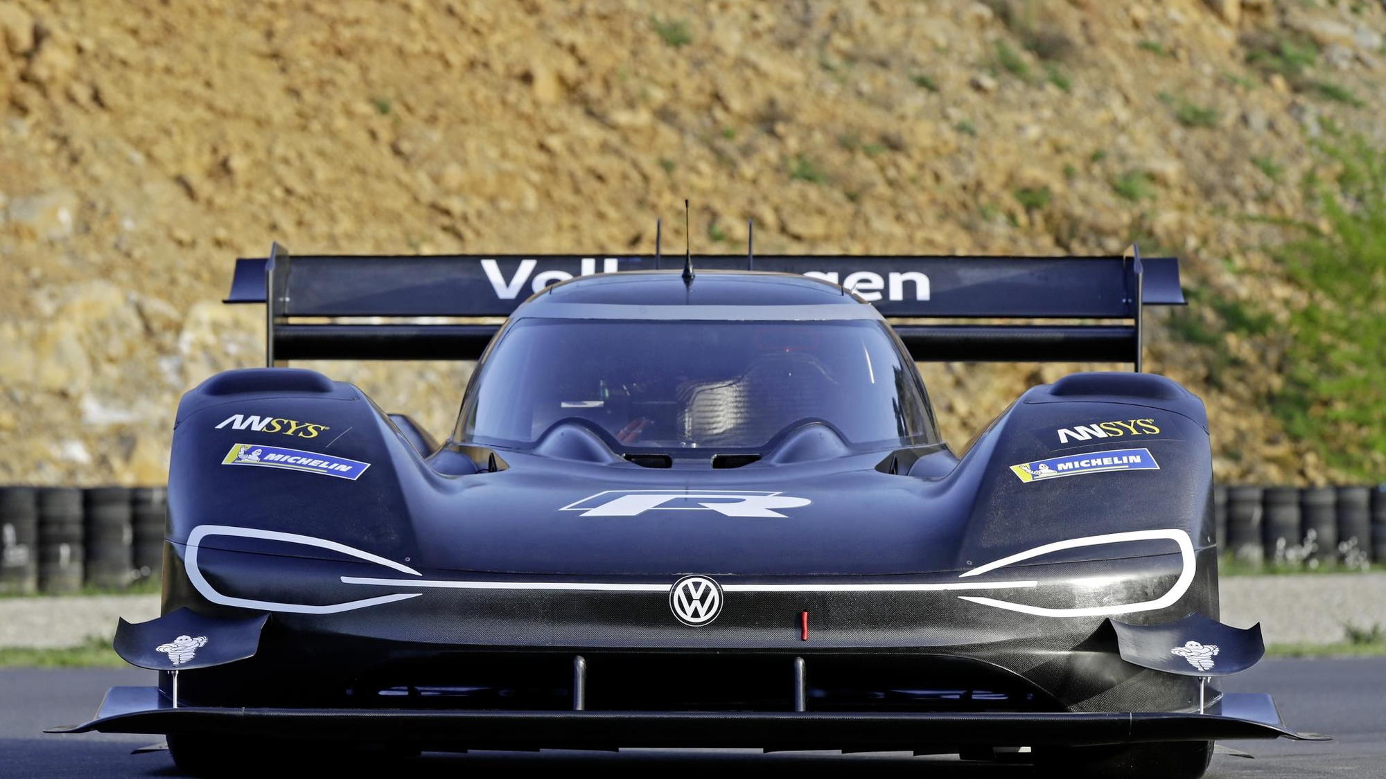 Volkswagen testing the I.D. R Pikes Peak race car