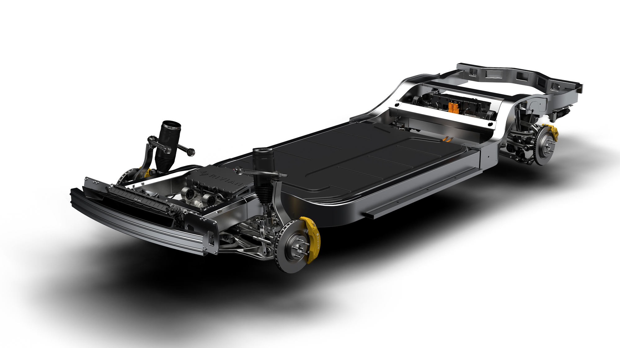 Rivian R1T, R1S chassis