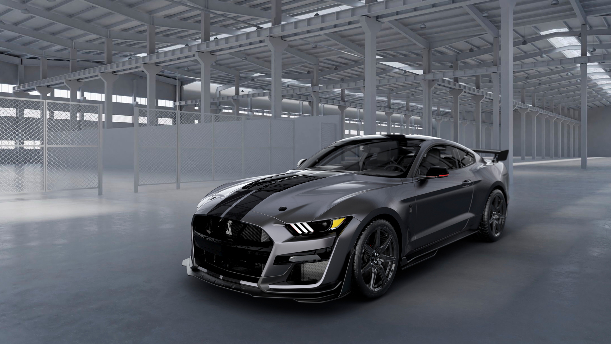 2020 Ford Mustang Shelby GT500 in Venom paint