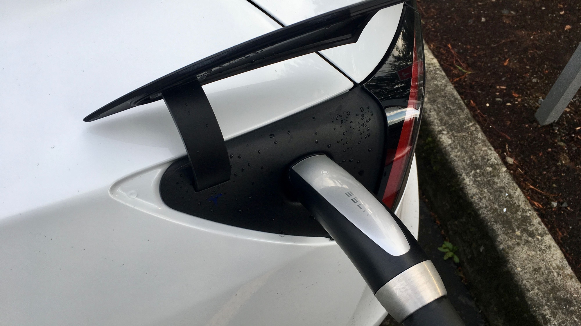 Tesla Model 3 charging