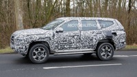  2026 Mitsubishi Pajero Sport body-on-frame SUV spied Illustration 