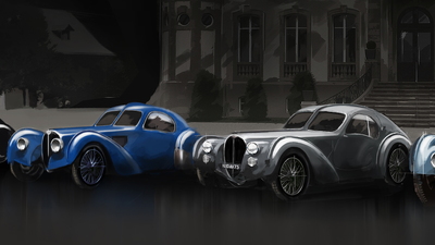 Jay Leno pays homage to the Bugatti Type 57SC Atlantic