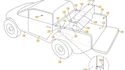 Rivian patents removable auxiliary battery pack tech