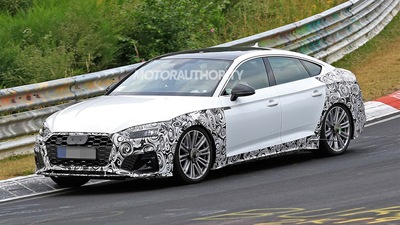 2021 Audi S5 Sportback spy shots