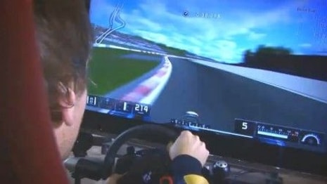 Sebastian Vettel drives the Red Bull X1 Prototype in Gran Turismo 5
