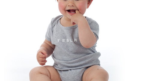 Tesla Branded Kids Clothing