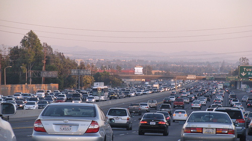 Southern California traffic - by flickr user David R. Blume