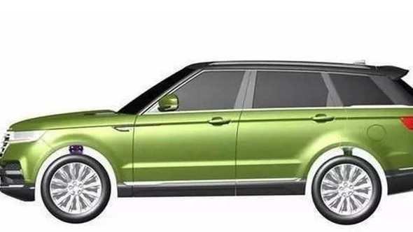 Zotye T800 is a clone of the Range Rover Sport