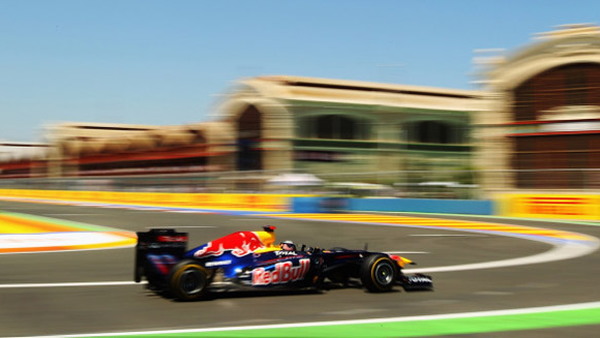 Red Bull Racing at the 2011 Formula 1 European GP