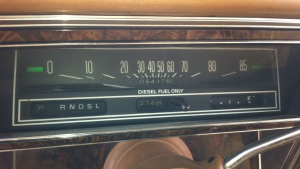 1979 Oldsmobile 98 Diesel, San Diego, offered on Craigslist, Feb 2013