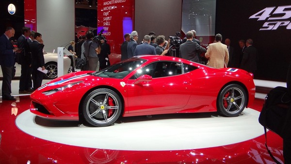 Ferrari 458 Speciale Live Photos And Video From Frankfurt