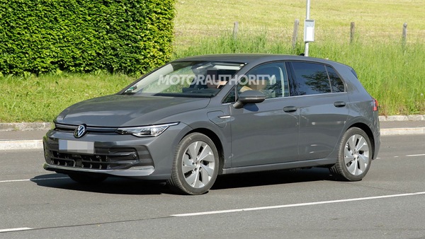 2025 Volkswagen Golf spy shots