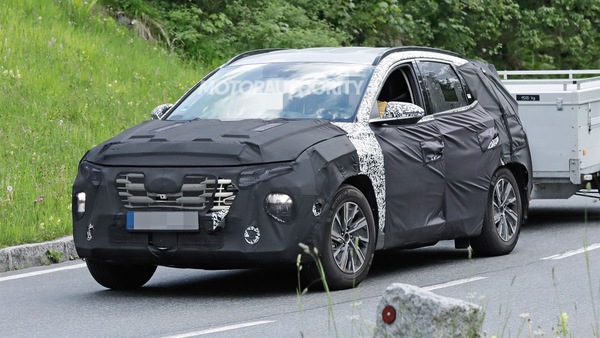 2025 Hyundai Tucson spy shots