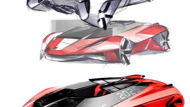 Ferrari World Design Contest - Hongik's Eternità concept